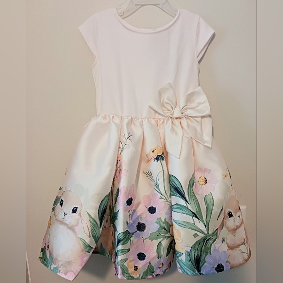 Girl's Rabbit Dress - Picture 4 of 5